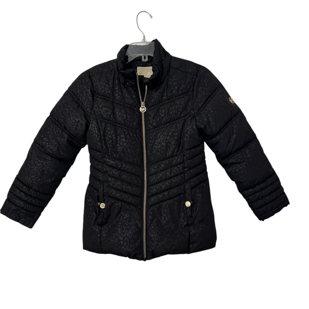 Michael Kors Black Puffer Jacket for Kids Girls Size 10-12